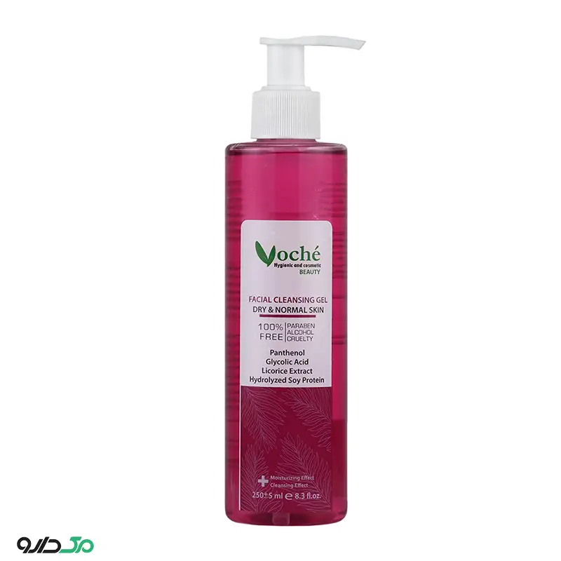 ژل شستشو صورت مناسب پوست های خشک و معمولی وچه